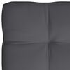 vidaXL Coussins de canap&eacute; palette lot de 7 Anthracite
