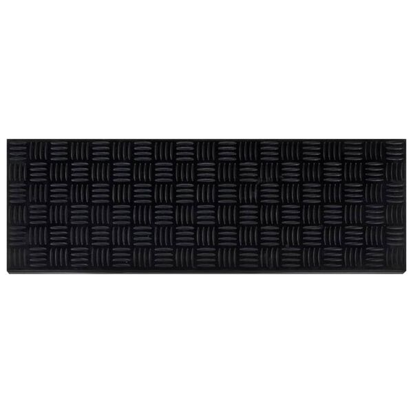 vidaXL Marches d'escalier 5 pcs 25x75 cm caoutchouc
