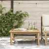vidaXL Table de jardin 65x65x30 cm Bambou