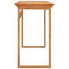 vidaXL Bureau 120x45x75 cm Bois de teck solide