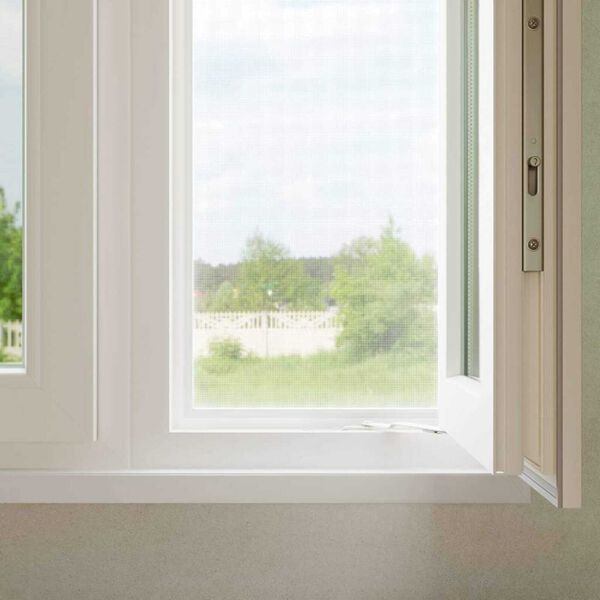 vidaXL Moustiquaire Blanc 60 x 500 cm Fibre de verre