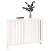 vidaXL Cache-radiateur Blanc 108,5x19x84 cm Bois massif de pin