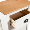 vidaXL Buffet Hill Blanc 46x35x80 cm Bois de pin solide