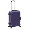 vidaXL Valise rigide 3 pcs Violet ABS