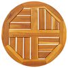 vidaXL Dessus de table &Oslash;40x2 cm rond bois massif d'acacia