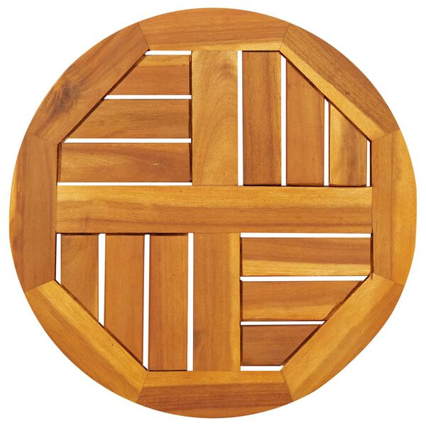 vidaXL Dessus de table &Oslash;40x2 cm rond bois massif d'acacia