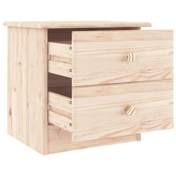 vidaXL Table de chevet ALTA 41x35x41 cm bois de pin massif