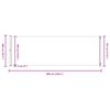 vidaXL Auvent lat&eacute;ral r&eacute;tractable de patio 200x600 cm Cr&egrave;me