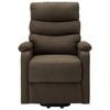vidaXL Fauteuil Marron Tissu