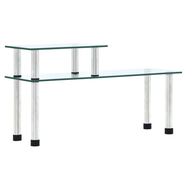 vidaXL Étagère de cuisine Transparent 45x16x26 cm Verre trempé