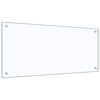 vidaXL Dosseret de cuisine Transparent 90 x 40 cm Verre trempé