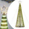 vidaXL Sapin de No&euml;l &agrave; LED 688 LED blanc chaud 300 cm