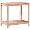 vidaXL Table de rempotage et &eacute;tag&egrave;re 82,5x50x75 cm bois massif douglas