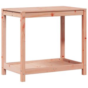 vidaXL Table de rempotage et &eacute;tag&egrave;re 82,5x50x75 cm bois massif douglas
