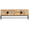 vidaXL Meuble TV 140x30x50 cm Bois massif de manguier