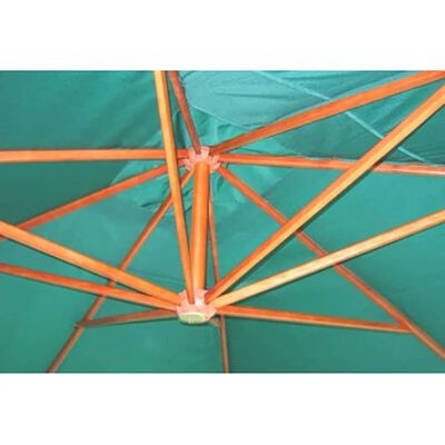 vidaXL Parasol flottant Melia 300 x 400 cm Vert