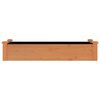 vidaXL Lit sur&eacute;lev&eacute; de jardin doublure 120x45x25 cm bois massif sapin
