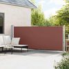 vidaXL Auvent lat&eacute;ral r&eacute;tractable de patio 600x160 cm marron