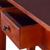 vidaXL Table console Marron classique 90x30x75 cm Bois d'acajou massif