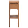 vidaXL Table de chevet 20x35x50 cm Bois de teck solide