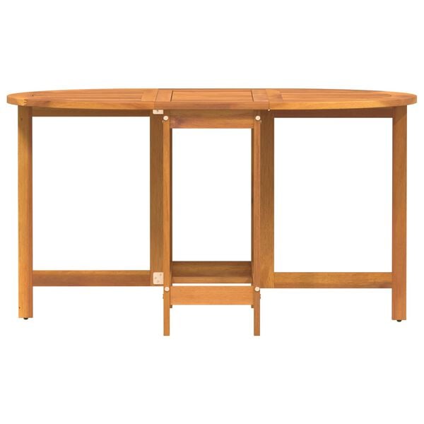 vidaXL Table de Jardin Marron 110 x 60 x 72 cm Bois d'Acacia Massif