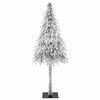 vidaXL Sapin de No&euml;l artificiel avec neige floqu&eacute;e 150 cm