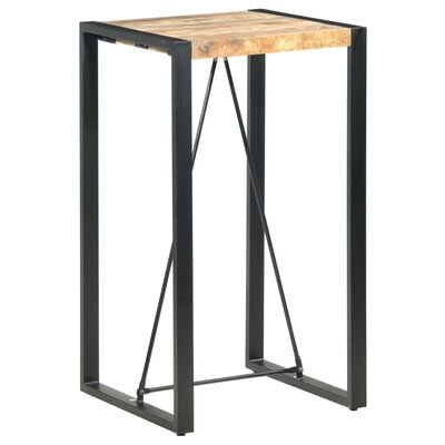 vidaXL Table de bar 60x60x110 cm Bois de manguier massif