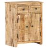 vidaXL Buffet 59x35x75 cm Bois de manguier brut