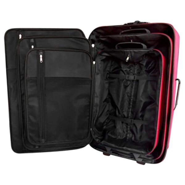 vidaXL Set de valises rouges 5 pi&egrave;ces