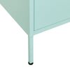 vidaXL Armoire de rangement Vert menthe 80x35x101,5 cm Acier