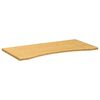 vidaXL Dessus de bureau 110x55x2,5 cm bambou