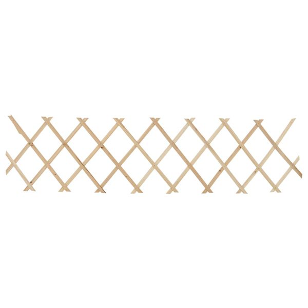 vidaXL Cl&ocirc;ture &agrave; treillis 5 pcs Bois de sapin 180x30 cm