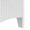 vidaXL Chaise de jardin 2 pcs Blanc 53 x 49 x 85 cm PP