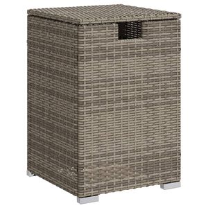 vidaXL Table de couverture de bouteille de propane gris 40x40x60 cm