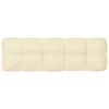 vidaXL Coussins de canap&eacute; palette lot de 7 Cr&egrave;me