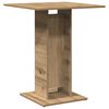 vidaXL Table de bistro chêne artisanal 60x60x75 cm bois d'ingénierie