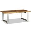 vidaXL Table basse Bois de récupération massif 100x60x38 cm