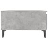 vidaXL Table basse gris béton 90x60x35 cm bois d'ingénierie