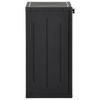 vidaXL Armoire de rangement de jardin Noir 65x45x88 cm PP Rotin