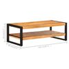 vidaXL Table basse 120x60x40 cm Bois d'acacia massif