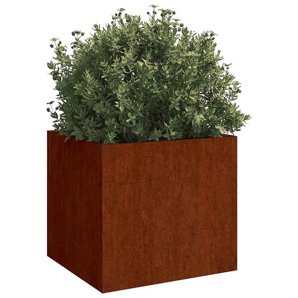 vidaXL Jardini&egrave;re 42x40x39 cm acier corten