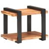vidaXL Table de chevet 50x40x40 cm Bois d'acacia massif
