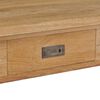 vidaXL Table basse teck massif 100x60x35 cm