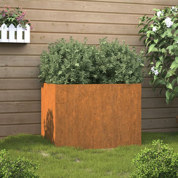 vidaXL Jardini&egrave;re 62x47x46 cm acier corten