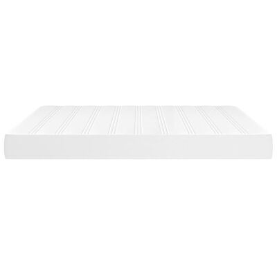 vidaXL Matelas de lit à ressorts ensachés 183x213x20 cm similicuir