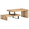 vidaXL Ensemble de table basse 2 pcs Bois de manguier massif