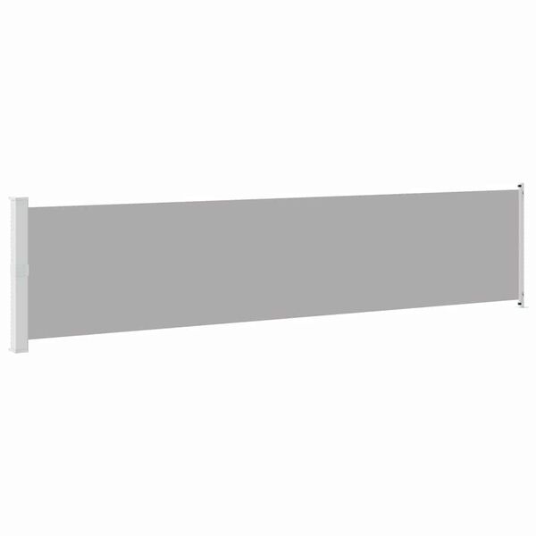 vidaXL Auvent lat&eacute;ral r&eacute;tractable de patio 140x600 cm Gris
