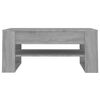 vidaXL Table basse sonoma gris 102x55x45 cm bois d'ingénierie