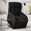 vidaXL Fauteuil inclinable de massage noir similicuir