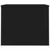 vidaXL Table basse noir 80x50,5x41,5 cm bois d'ing&eacute;nierie